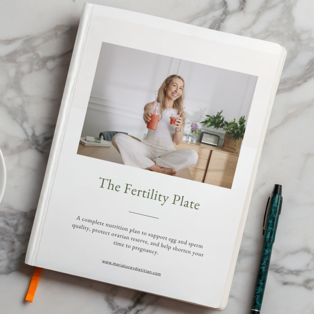 The Fertility Plate Guide & 7-Day Fertility Meal Plan